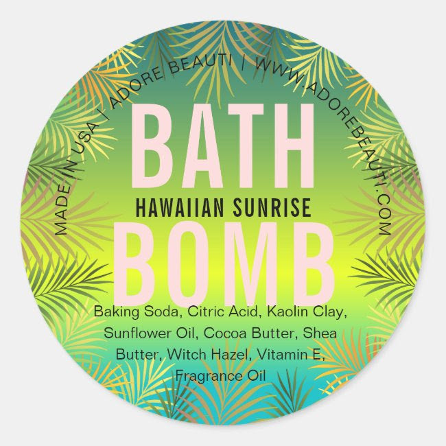 Hawaiian Sunrise Bath Bomb